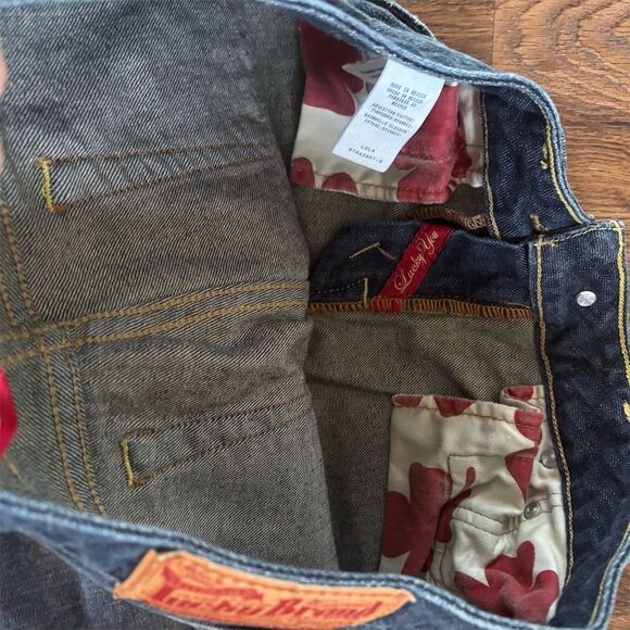 Lucky Brand Women's Lola Straight Jeans Blue Dark Wash Size  6 - Picture 14 of 15